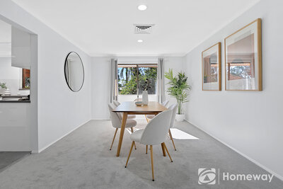 Bedroom with built-in wardrobes
